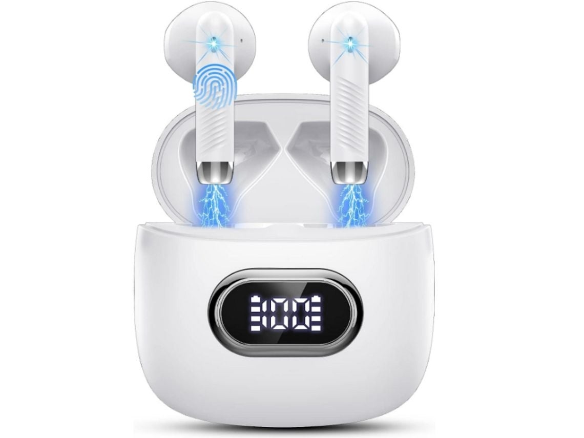 Auriculares Gaming Sem Fios Bluetooth 5.3 Som Hi-fi Som Estéreo Cancelamento De Ruído Microfone Para Chamadas Lurelia
