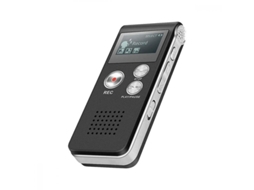 Gravador de Voz Digital EVP com 8GB, Microfones Sensíveis
