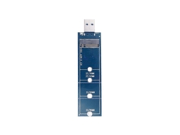 Adaptador Ssd M.2 Para Usb, Adaptador M.2 Para Usb Com Chave B, Adaptador Ssd M.2 Com Protocolo Sata, Adaptador Ssd Ngff Para Usb 3.0. Hengjian