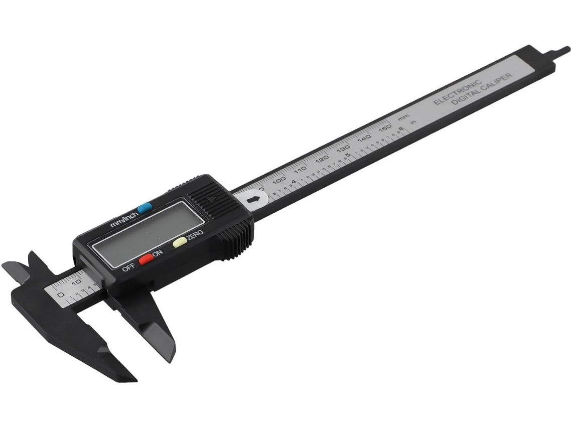 Paquímetro Digital Eletrônico De 0 A 150 Mm 6 Polegadas) Com Visor 0,1
