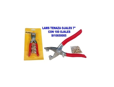 Lâmpada Pinça Ilhó 7 Com 100 Ilhós Si10650005 Lams