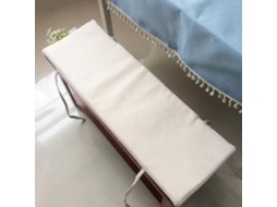 Almofada Antiderrapante Para Banco De Interior Com Amarras, Removível E Lavável, Almofada Retangular Durável Para