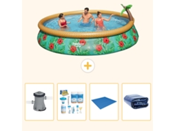 Bestway Piscina Bestway Fast Set Redonda - 457x84 Cm - 5-peças S289
