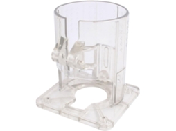 Base Cilíndrica Transparente de Plástico Rígido com 7 Cm de Diâmetro para Aparador 3703 CHABERLU