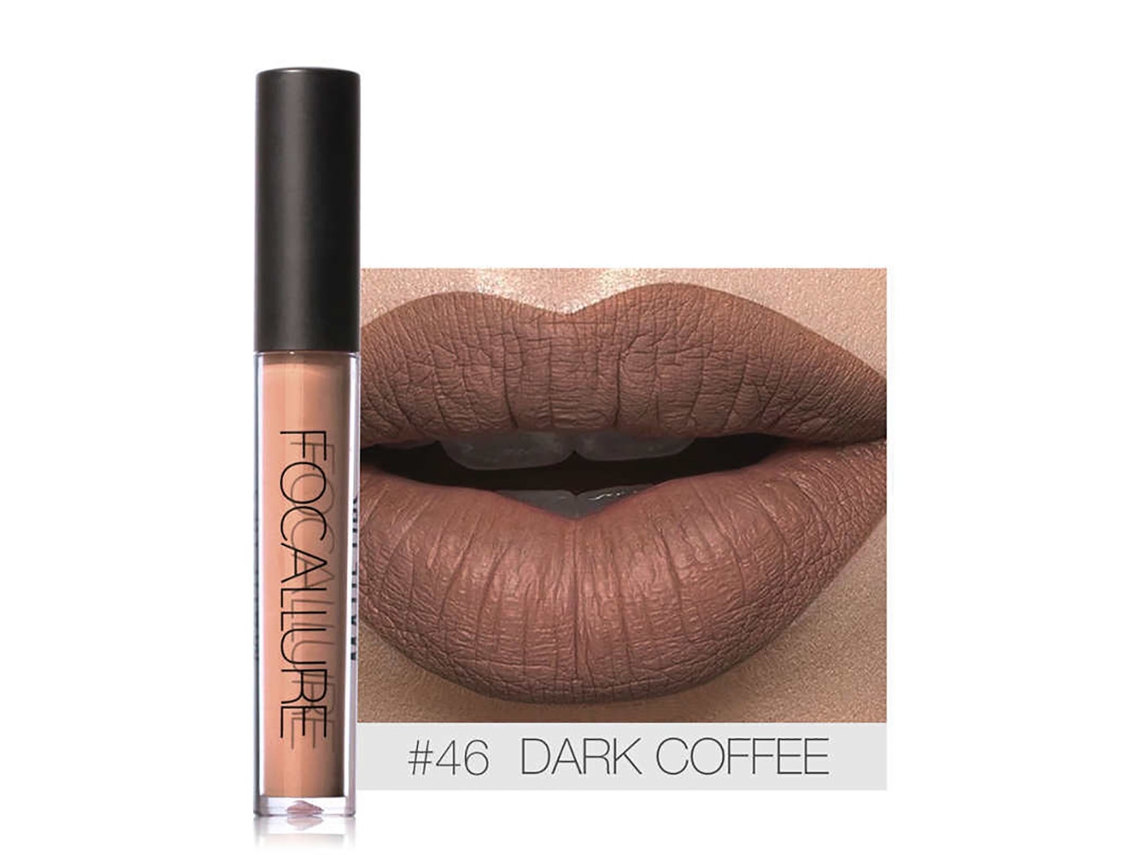 Focallure Labial Líquido Mate Impermeable 12 Colores Largo Duración Hidratante Maquillaje 46