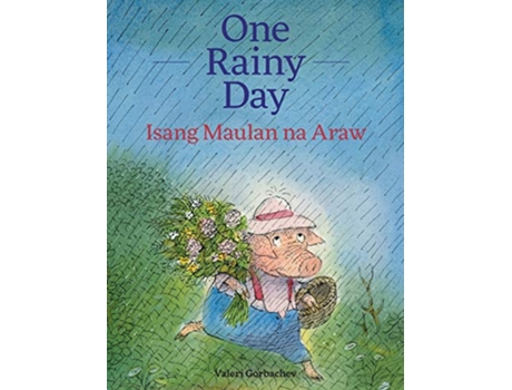 Livro One Rainy Day Isang Maulan na Araw de Valeri Gorbachev (Inglês - Capa Dura)