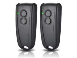 Controle remoto para abertura de porta de garagem Slowmoose 433,92 MHz para transmissores portáteis RSE2 e RSC2 (pacote com 2)