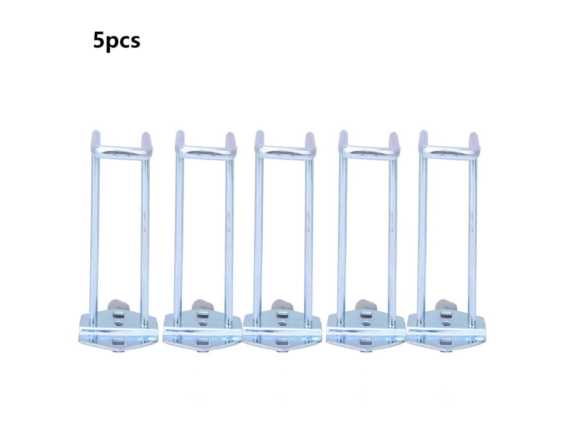 5 Peças Gancho Colgante De Aço Zincado Estante De Armazenamento Para Oficina Para Organizar Cabos E Fios 3~5kg 200*60*6mm