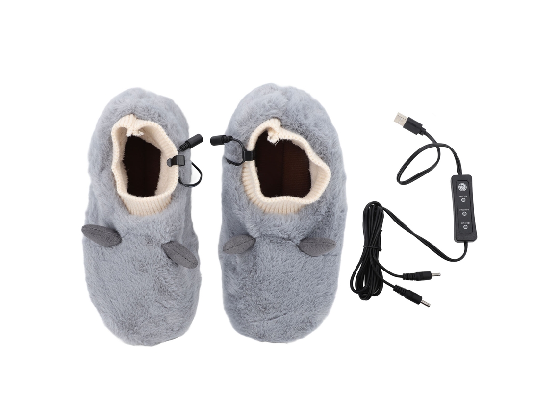 Calorífico Slippers Usb 3 Gears Tamanho 40 41 Cinza Azul
