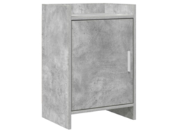 Vidaxl Mesas De Cabeceira Cinzento Cimento 40 X 30 X 60 Cm
