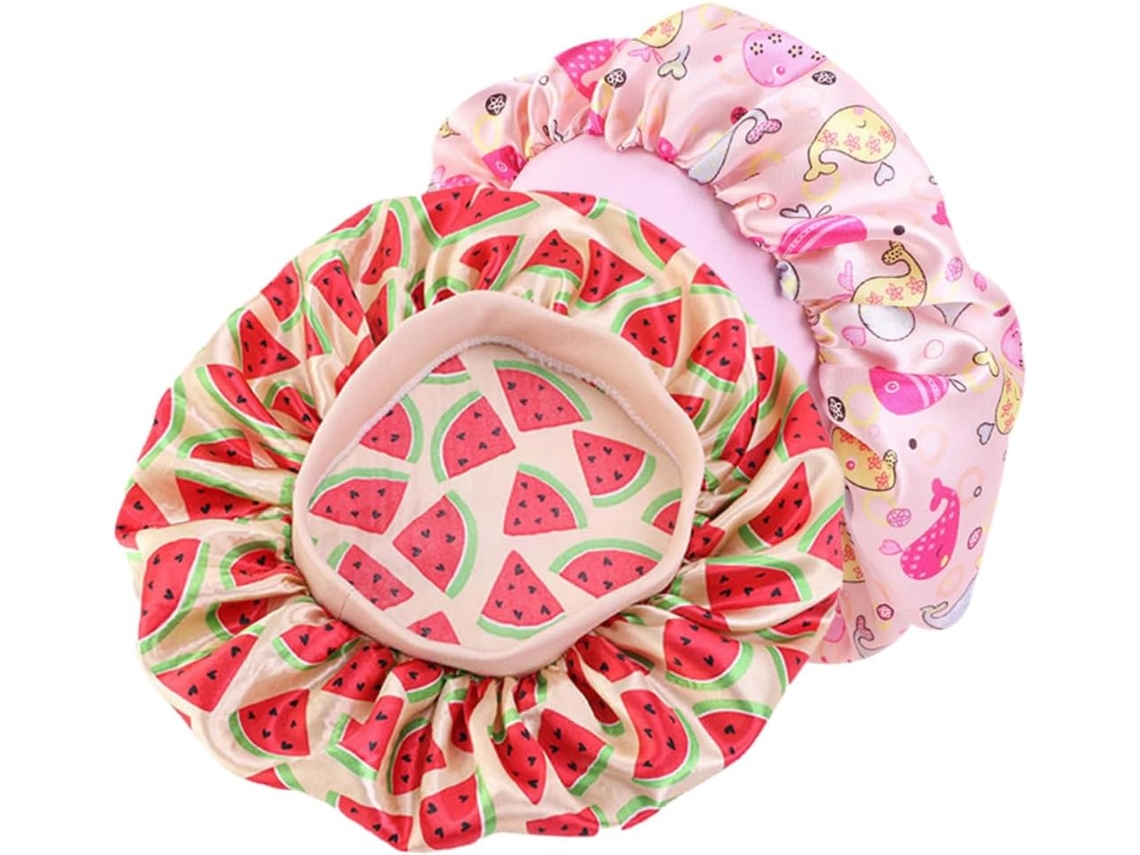 De 4 Toucas De Dormir Elásticas Para Meninos, Meninas, Chás De Bebê E Bebês.