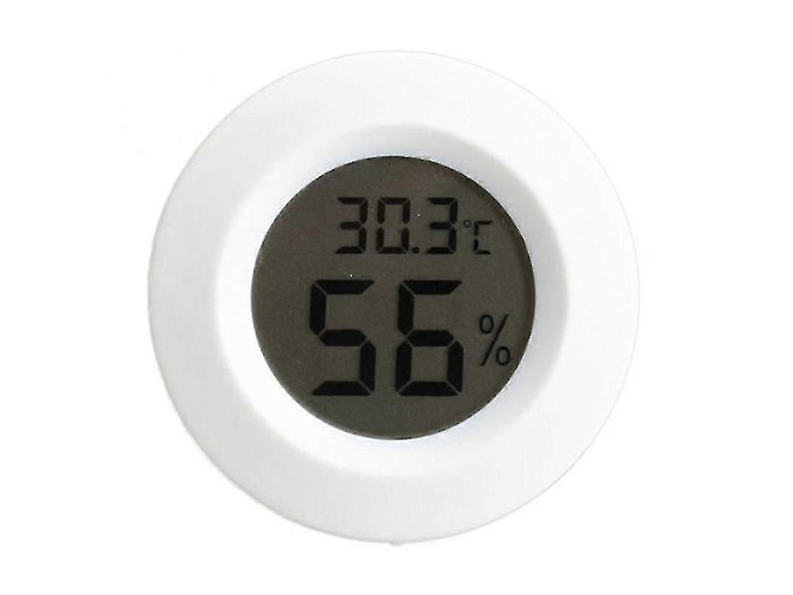 Mini Higrômetro E Termômetro Digital Celsius (branco)-dt