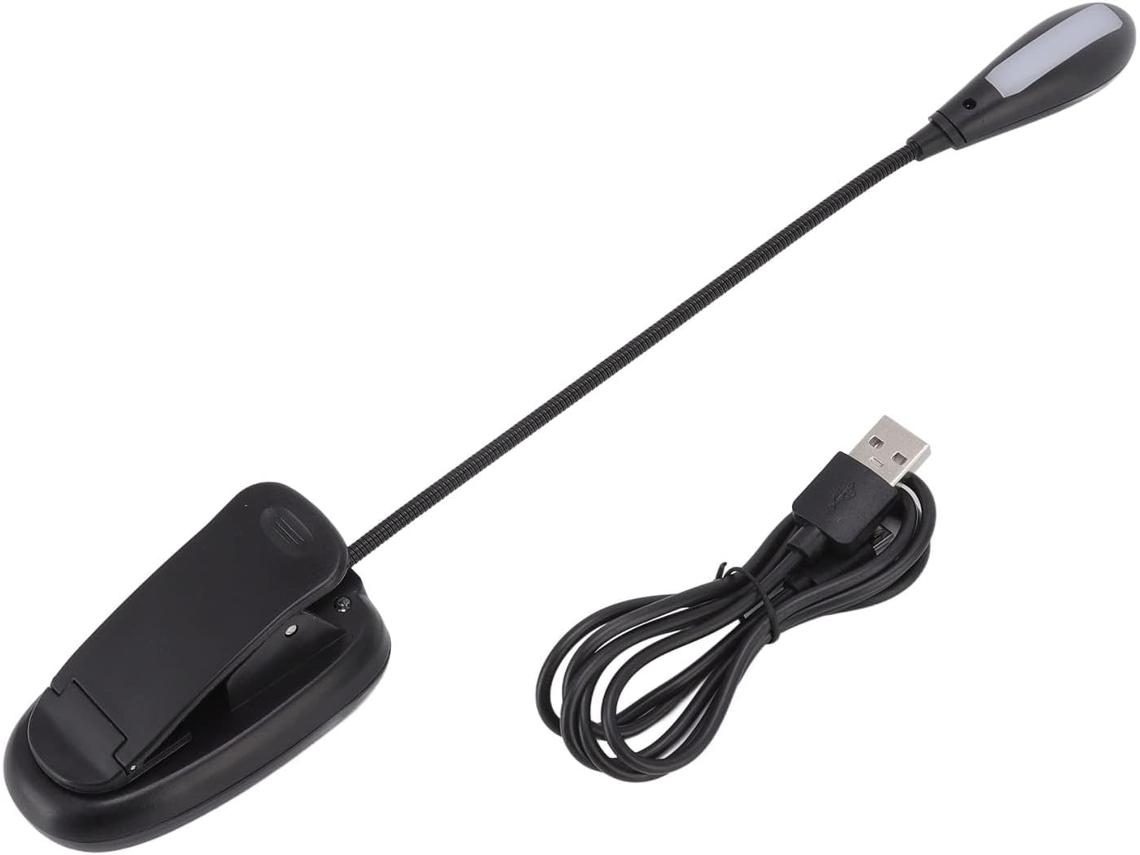 Luminária De Leitura Led Com Carregamento Usb, Proteção Para Os