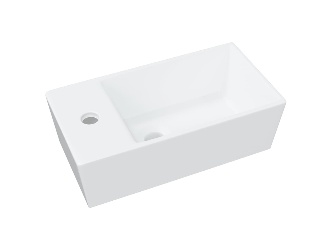 Wash Basin, Wash Basins Vidaxl Branco Cerâmica (n/a)