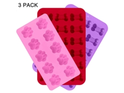 Professional Puppy Paw Ampmoldes Ósseos, Molde De Silicone Resistente Ao Calor, Perfeito Para Guloseimas Para Cães, Doces E Ampchocolates