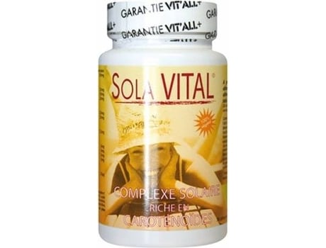 Suplemento Alimentar VITALL + Sola Vital - Fonte De Carotenoides (60 comprimidos)