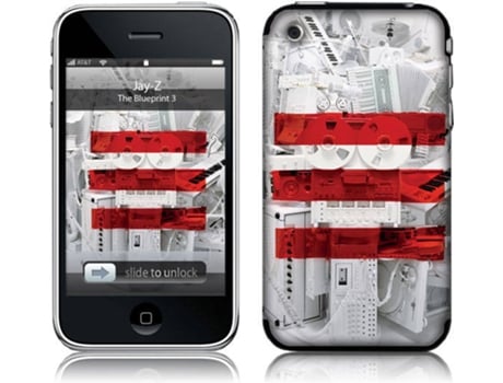 Capa iPhone 3GS MUSICSKINS MS-JAYZ10001 Cinza