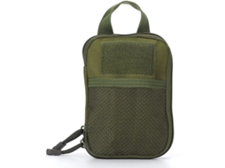Bolsa Tática, Nylon, Sistema Molle, Cor Verde AQUAFORGE