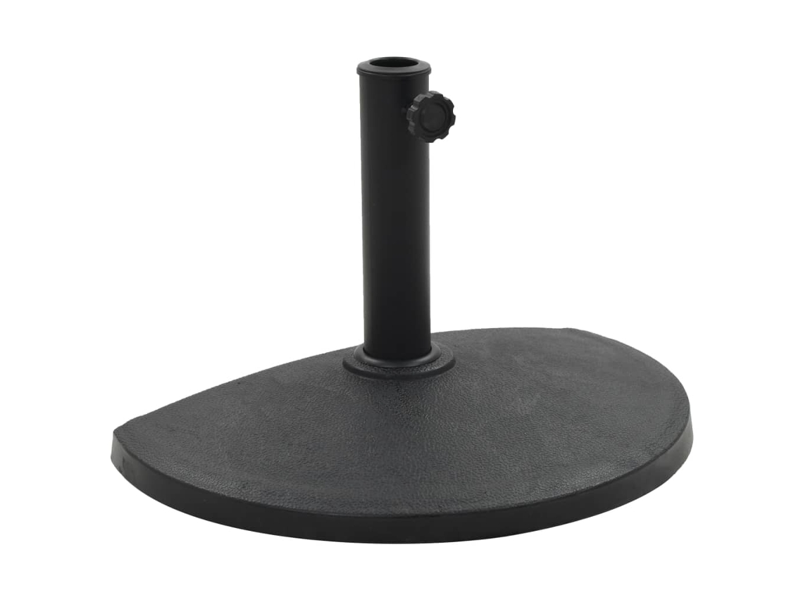 Parasol Base,parasol Bases Vidaxl Preto Poliresina (n/a)