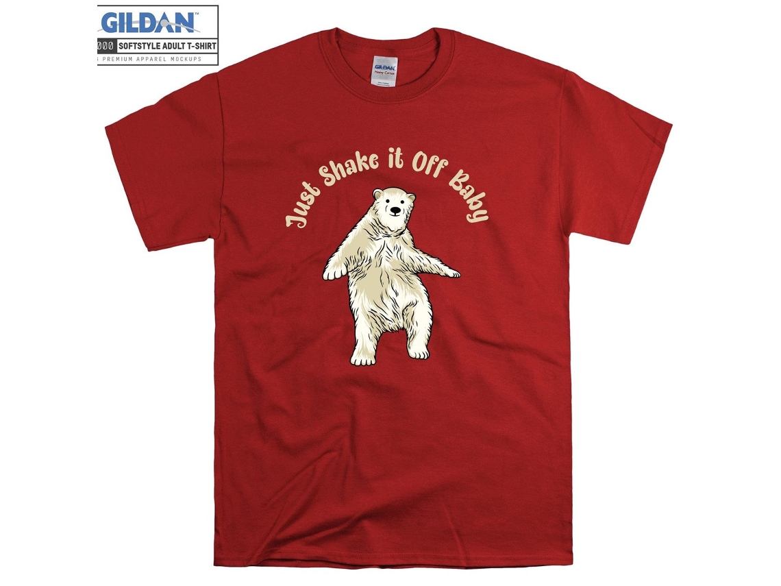 T-shirt Rockinstone Just Shake It Off Baby Bear Dance（xxxl）