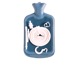 Kit De Limpeza De Cólon Saco Enema 2l Com Mangueira Longa E Válvula De Fluxo Controlável Azul