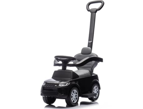 Carrito Montable Para Bebe 2-em-1 - Land Rover Discovery - 1 A 3 Anos - Preto