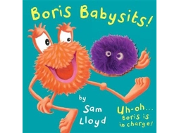 Livro Boris Babysits de Sam Lloyd (Inglês - Capa Dura)