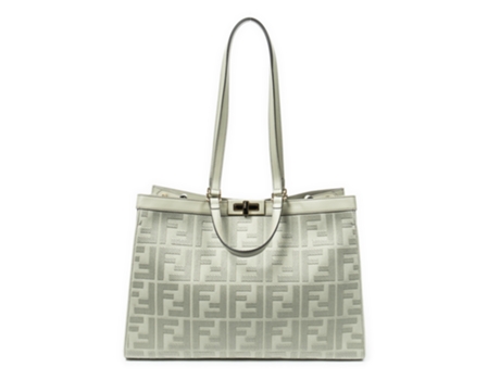 Saco De Ombro De Mulher Fendi Peekaboo Verde (tamanho Único)