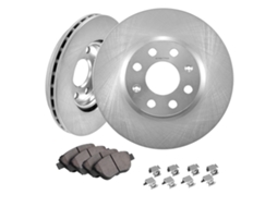 Kit de Freio Dianteiro com Rotores 257,2 Mm para Vauxhall Adam , Corsa D (s07), Caixa/hatchback Reposição Pastilhas Cerâmica Discos Freio (m13)