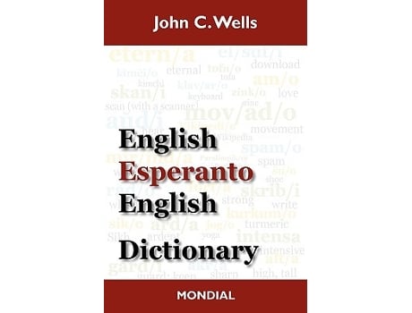 Livro EnglishEsperantoEnglish Dictionary de John Christopher Wells (Inglês - Capa Dura)