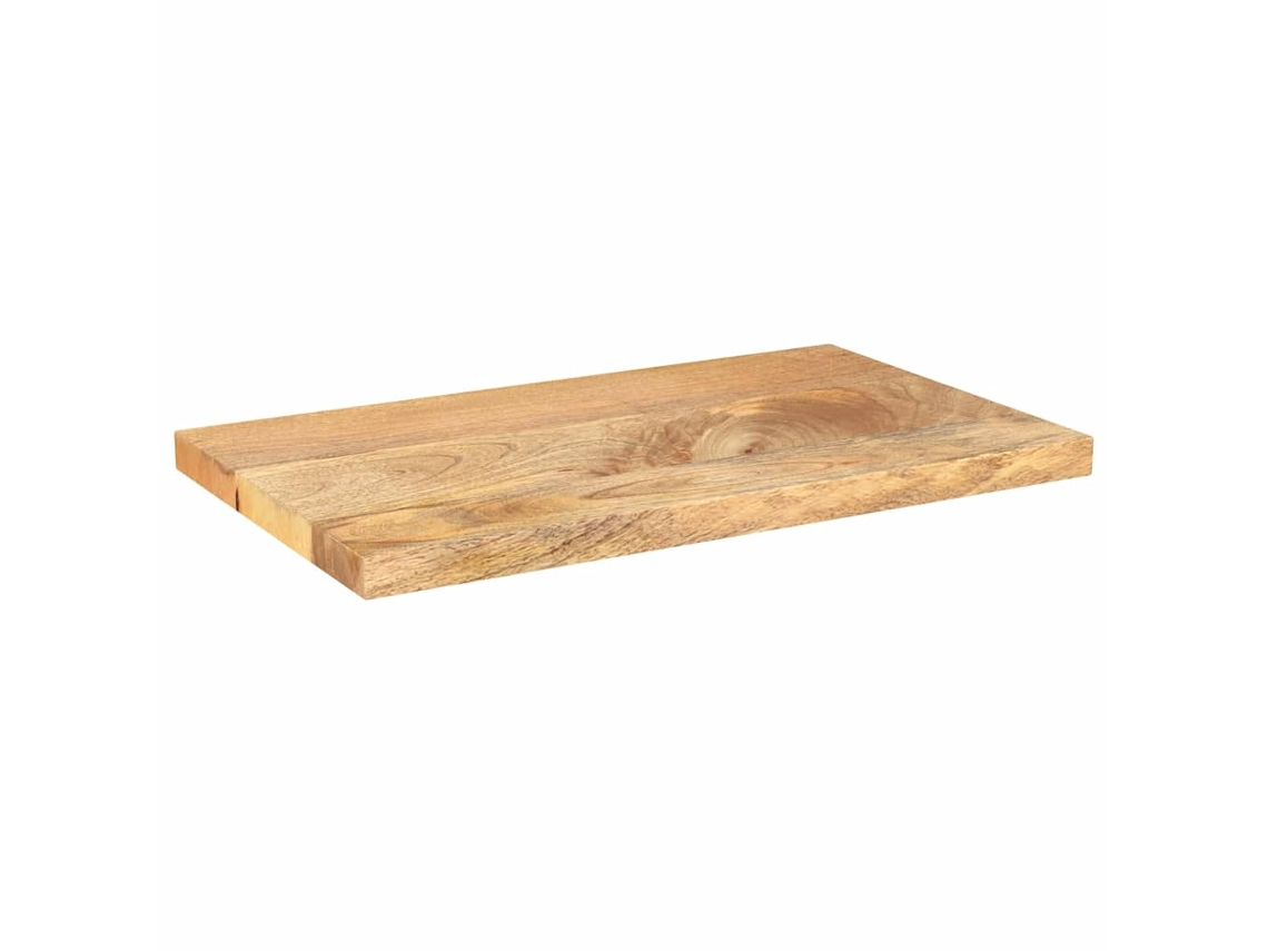 Vidaxl Tampo De Mesa Retangular 40x30x2,5 Cm Mangueira Maciça