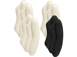 4 Pares De Adesivos Antifricção Para Calcanhares, Almofadas De Calcanhar Substituíveis, Protetores De Calcanhar Práticos