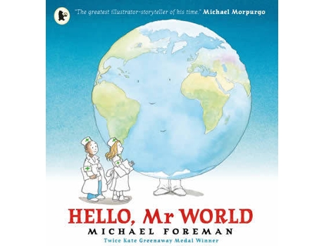 Livro Hello Mr World de Michael Foreman (Inglês)