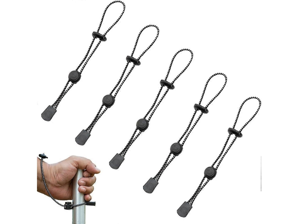 Conjunto De 5 Fivelas Corda Para Mochila, Suporte Para Bastão De Caminhada, Ideal Para Trilhas