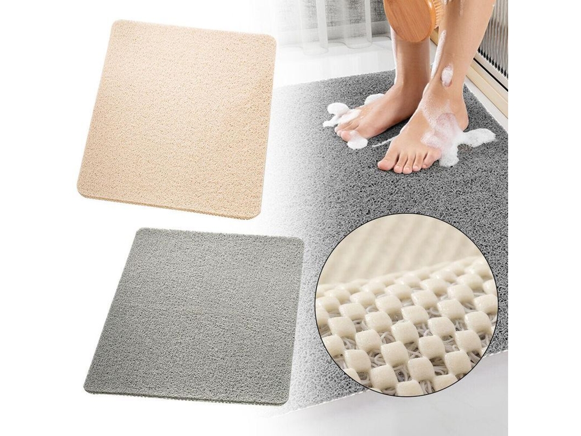 Tapete de Banho Anti Derrapante NOVA LINE, PVC, 40x60cm, Drenagem e Massagem