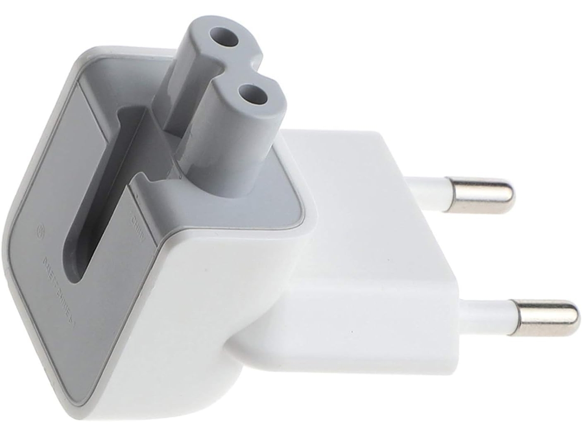 2 Adaptadores De Tomada Viagem Europeus, Conversores De Tomada Sobressalentes Para Apple Macbook, Ipad, Iphone, Etc