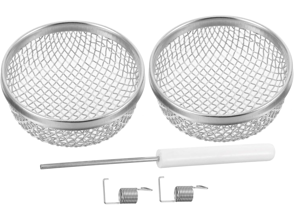 Proteção Grelha contra insetos e roedores para ventilação com ferramentas inclusas.