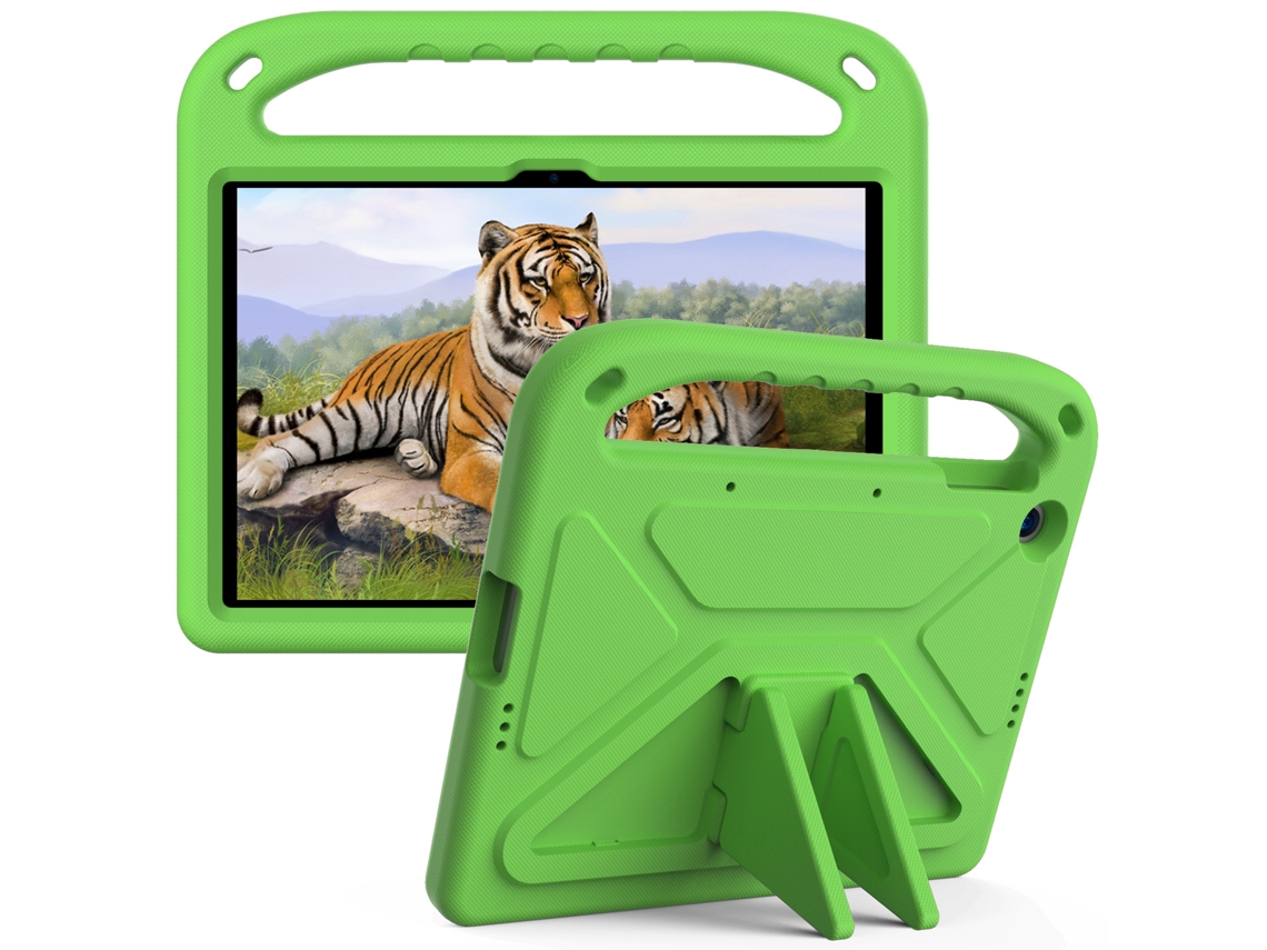 Capa Para Honor Pad X8a/a8b De 11 Polegadas, Com Absorção De Impacto, Alça, Em Eva, Suporte, Para Crianças, Leve. Verde Hexinyigjly