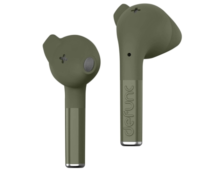 Auriculares True Wireless DEFUNC DFTRUETALKG (Bluetooth - Verde)