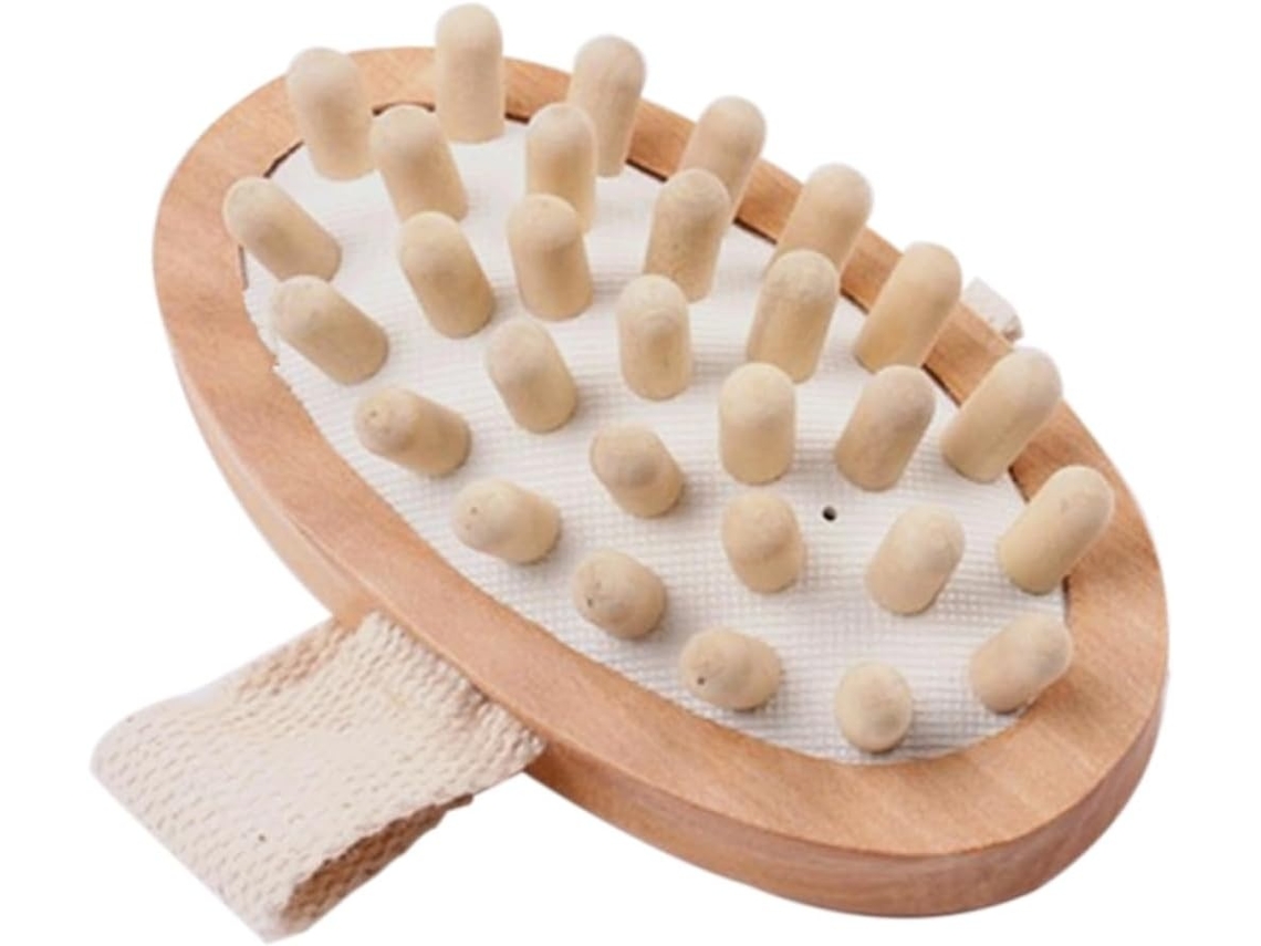 Lurelia Acessório De Duche Com Escova De Massagem Corporal, Massagem Suave, Uso Diário Prático