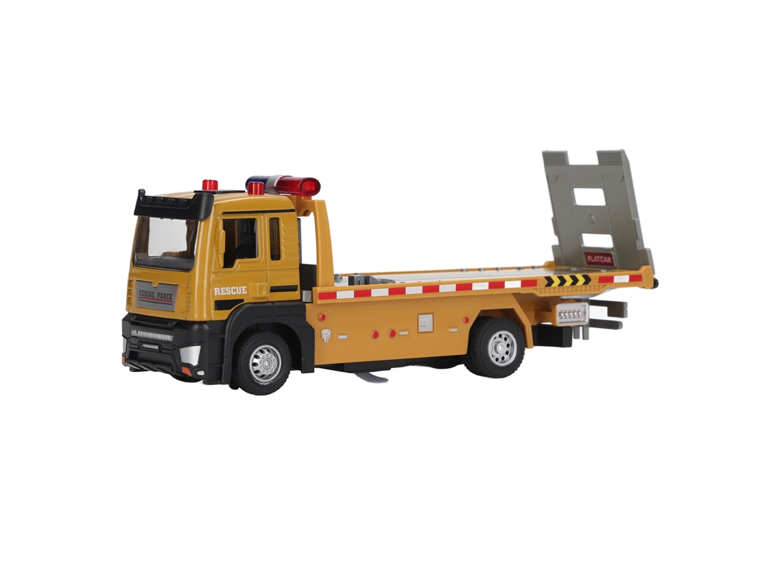 Primerox modelo de Reboque Platô 1/32 de Liga com Luz e Música Brinquedo de Caminhão para Crianças