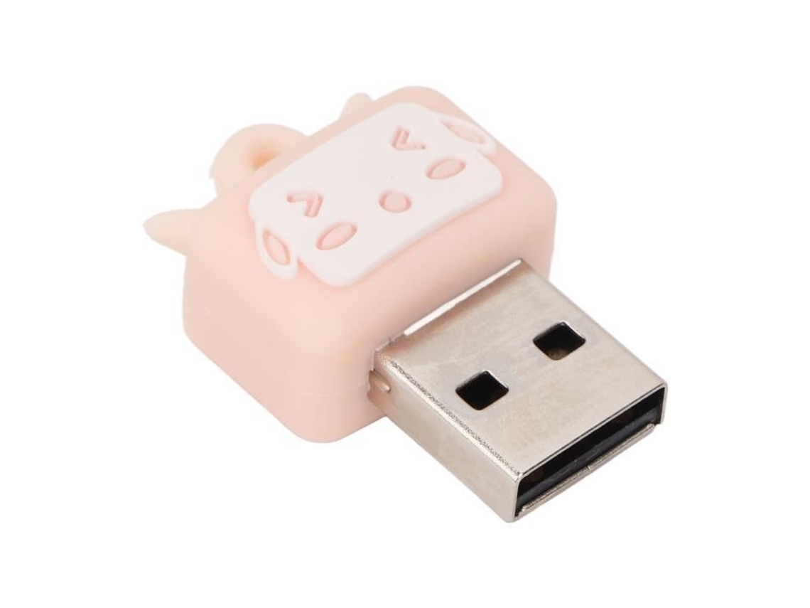 HURRISE Cartoon Usb Flash Drive Cartoon Usb Flash Drive Usb2.0 Interface Plug And Play Cartão de Memória 32Gb Pink Sheep
