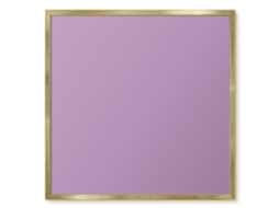 Quadro magnético de parede rosa intenso para quarto Espelharte (50x50 cm)