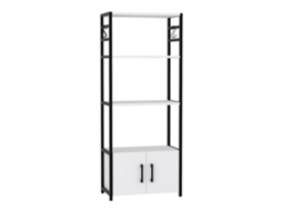 Prateleira De Cozinha Arhuni 139x56x30 Cm Branco En.casa