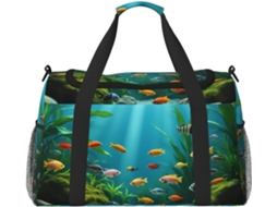 Bolsa de Viagem Resistente à Água com Zíper Dobrável S/MARCA