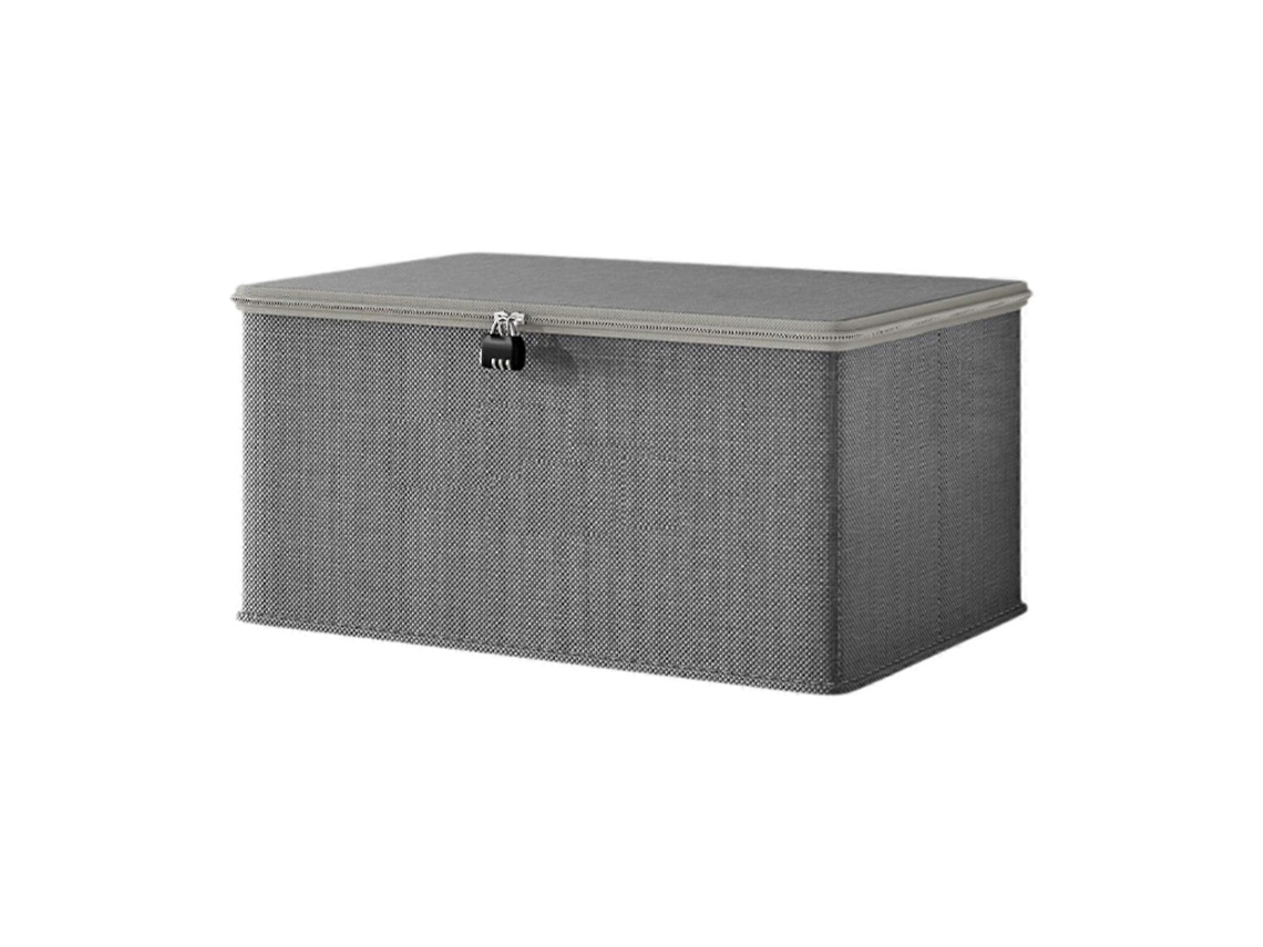 Caixa De Armazenamento Dobrável Decorativa Com Trava Para Sala De Jogos, Quarto, Berçário, 30 X 20 X 13 Cm Olysi Shop