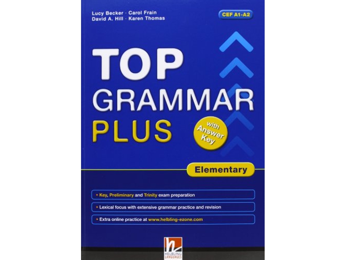 Livro Top Grammar Plus Elementary Book With Answer Key de Lucy Becker (Inglês - Capa Dura)