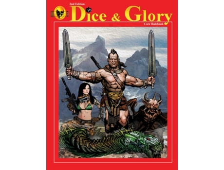 Livro Dice & Glory Core Rulebook Robert Neri Jr. (Inglês)