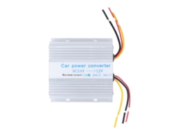 Laxiscreed Conversor De Energia De 24v Para 12v Para Carro, Regulador De Voltagem