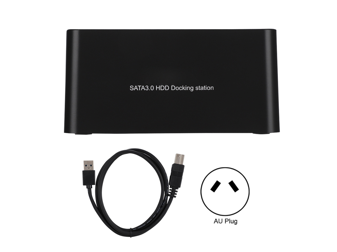 Enclosure Dual Bay Para Hdd/ssd, Suporta 2,5/3,5 Polegadas, Usb3.0, Portátil.